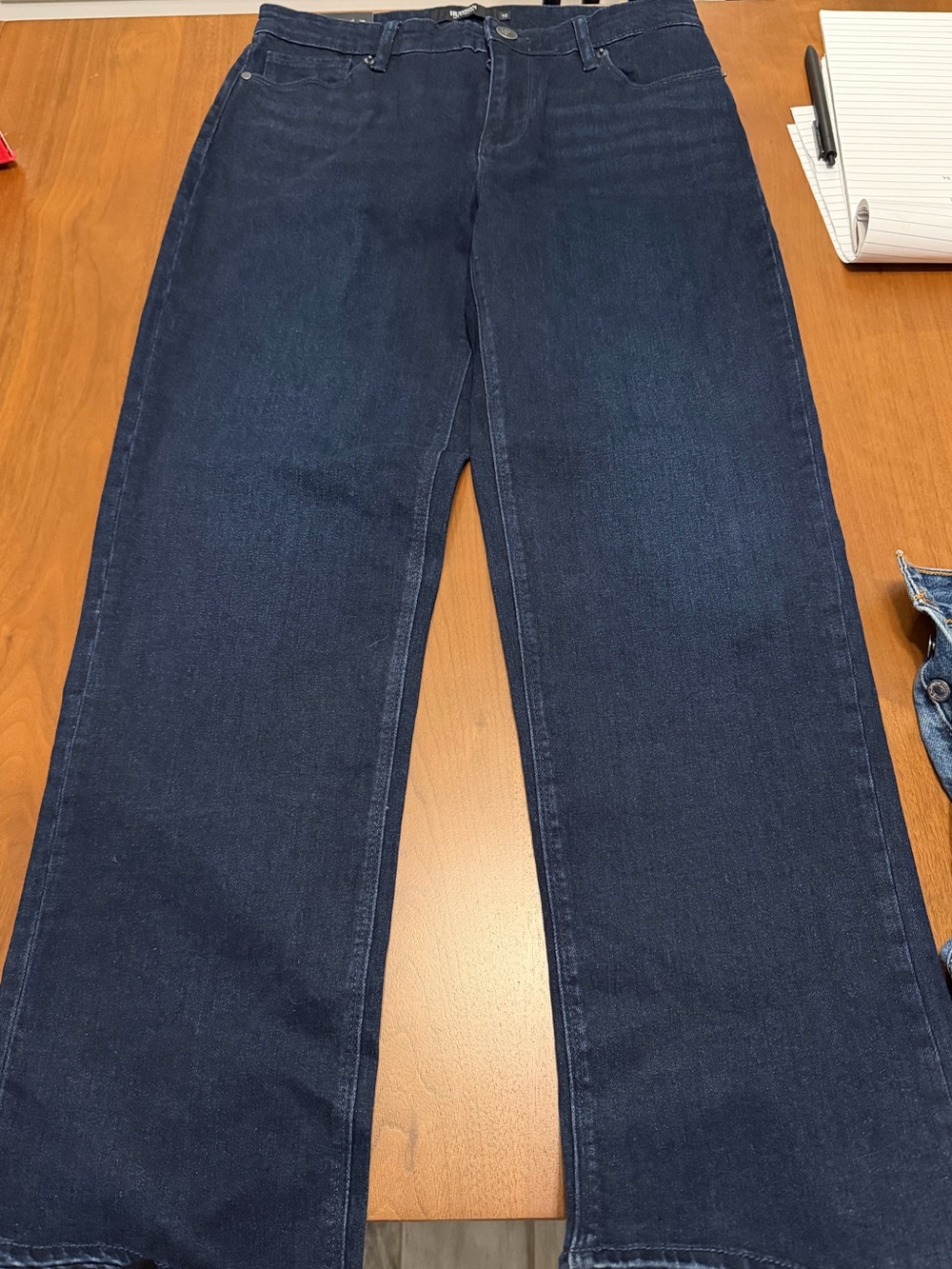 Hudson Jeans Women's Wide Leg High-Rise Jeans - Dark Blue